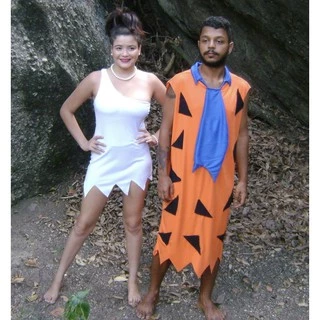 Fantasia Fred Ou Vilma Adulto Completa Carnaval P Entrega