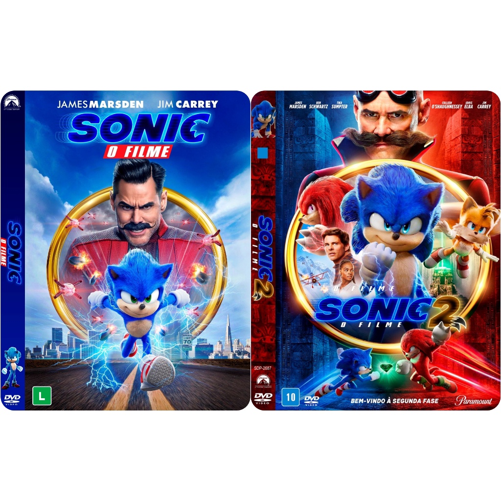 Coleção Completa Filmes - Sonic (Dublado e Legendado)