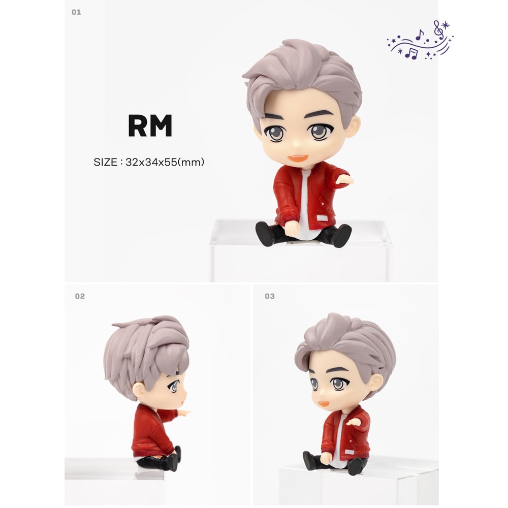 BTS (Bangtan boys) Monitor Figure , TinyTan , Oficial , Original