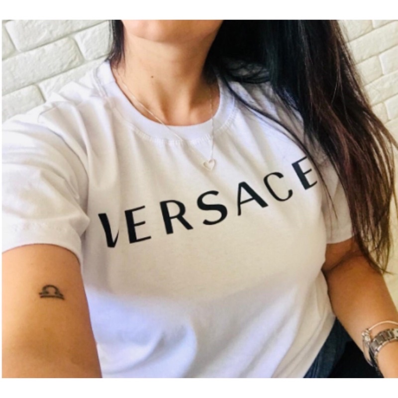 Blusa discount versace feminina