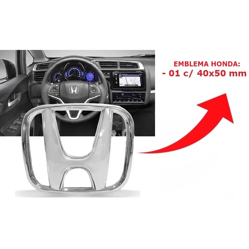 Emblema Volante Honda Civic/Fit/City