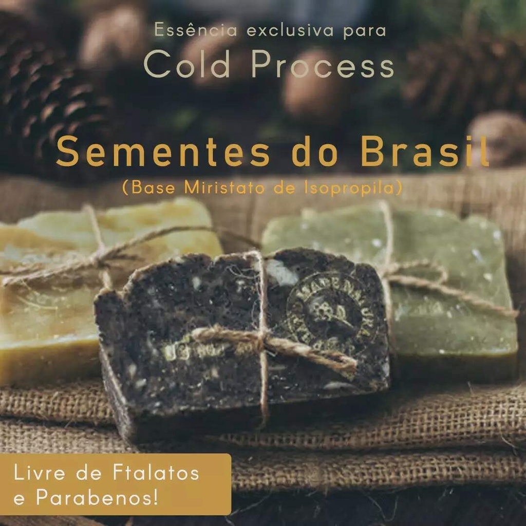 Essência Concentrada Sementes do Brasil - Cold (Base Miristato de ...
