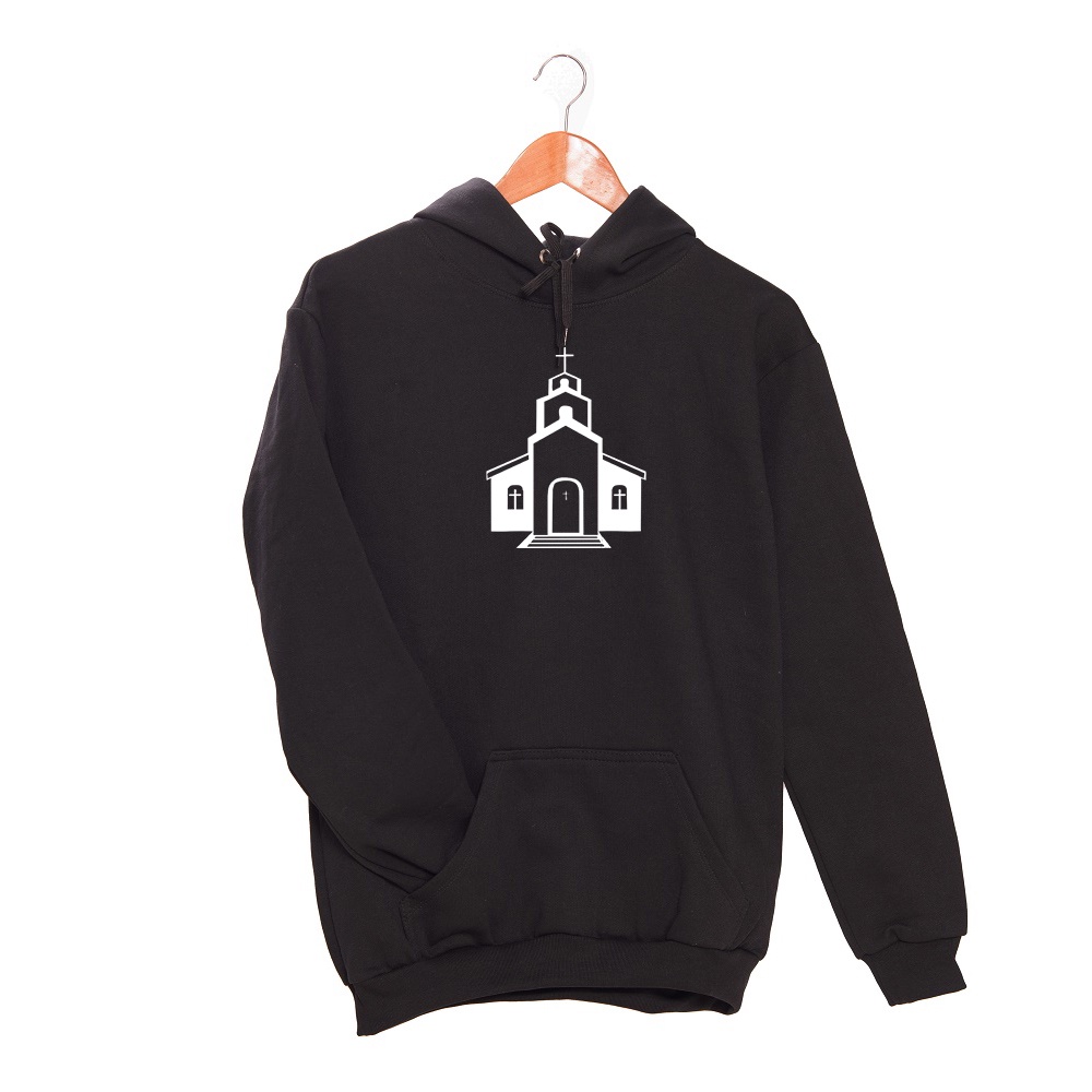 Blusa De Frio Moletom Tsm Religioso Igreja Canguru