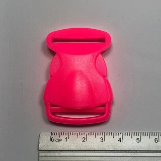 Fecho Engate 30mm Balão Pink - 10 Unidades