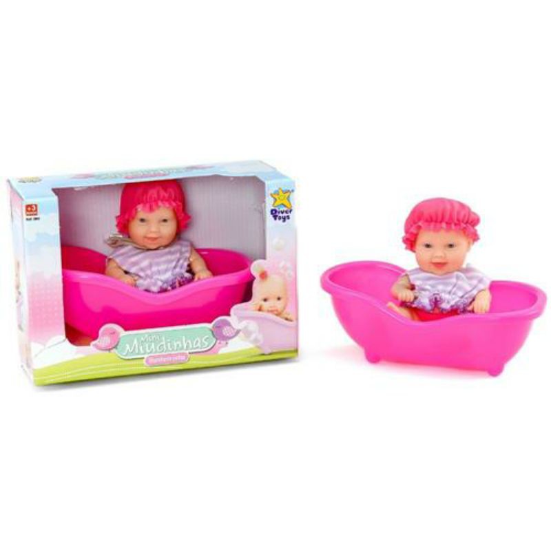 Boneca Mini Miudinha Banheirinha Shopee Brasil