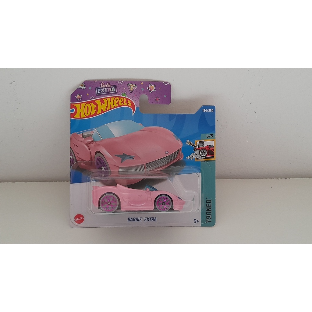 Hot Wheels Barbie Extra Carrinho Raro Miniatura 1:64 Mattel - Carrinho de  Brinquedo - Magazine Luiza