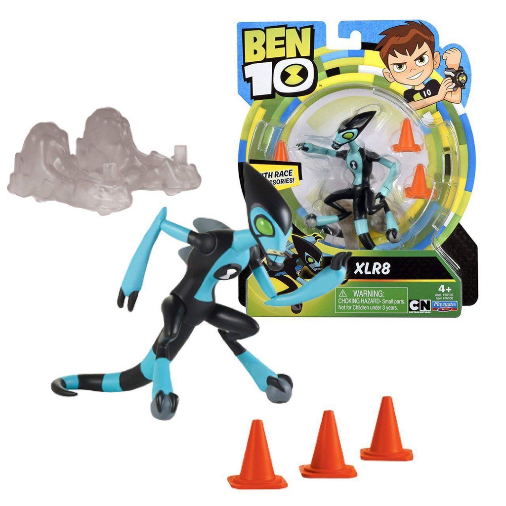 Ben 10 Brinquedo Boneco Articulado 12 Cm XLR8 Alienigena | Shopee Brasil