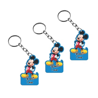 Chaveiro Lembrança Mickey Mouse 1 personalizado
