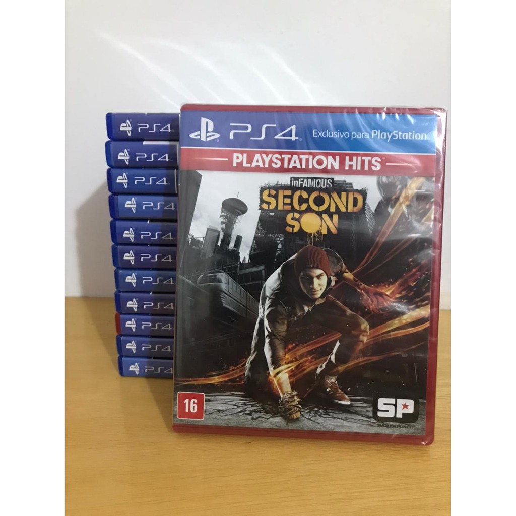 Jogo inFAMOUS: Second Son Playstation Hits PS4 Mídia Física - Saqueti