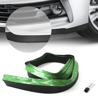 Saia Spoiler Parachoque Front Lip Borracha Tuning Universal