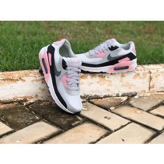 Air max outlet rosa e cinza