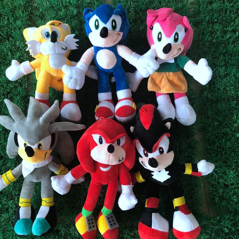 Brinquedos De Pelúcia Sonic Peluche Para Crianças