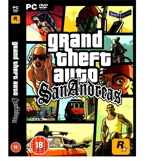 Jogo para PC GTA San Andreas - Take Two no Shoptime