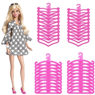 Kit 3 Mini Manequim Para Bonecas Barbie Expositor Roupas Vestidos Roupinhas  Acessórios Cabide