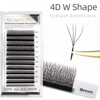 Cilios Nagaraku W 3D 4D 5D Volume Egípcio Alongamento Extensão De Cílios Volume Mega Cílios.