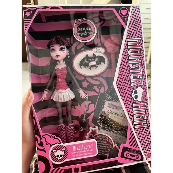 Boneca Monster High com Acessórios - Draculaura e Count Fabulous