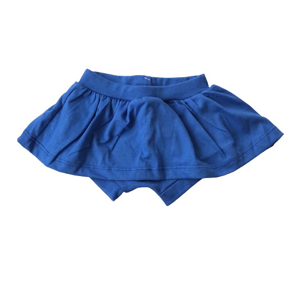 Short saia hot sale azul royal