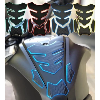 3D Fibra De Carbono Motocicleta Tanque Combustível Almofada Protetor Adesivo Decalque Moto Adesivos Óleo Decoração Do Ca em Oferta na Shopee
