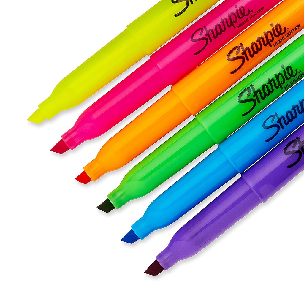 Marca texto colorido Sharpie Pocket | Shopee Brasil