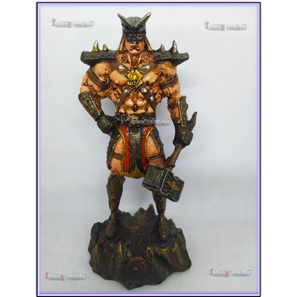 Boneco em Resina Shao Kahn Mortal Kombat - 19 cm Action Figure em Promoção  na Americanas