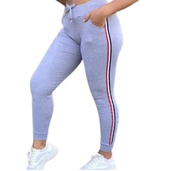 Calça ribana best sale com listras