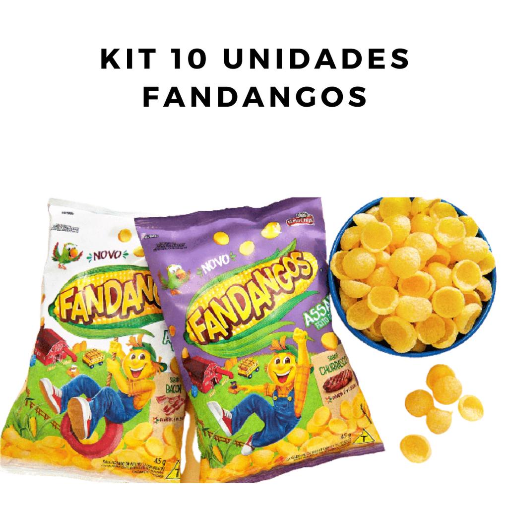 Salgadinhos Cheetos requeijão + Fandangos presunto caixa 30un