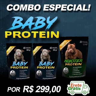 Combo Especial Baby Protein + Monster Protein Bully Oficial
