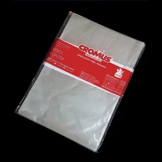Saco Transparente - 45x59cm - 25 unidades - Cromus - Rizzo Embalagens em Oferta na Shopee
