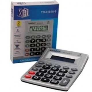 Calculadora Xhaday 3181 8 Dígitos