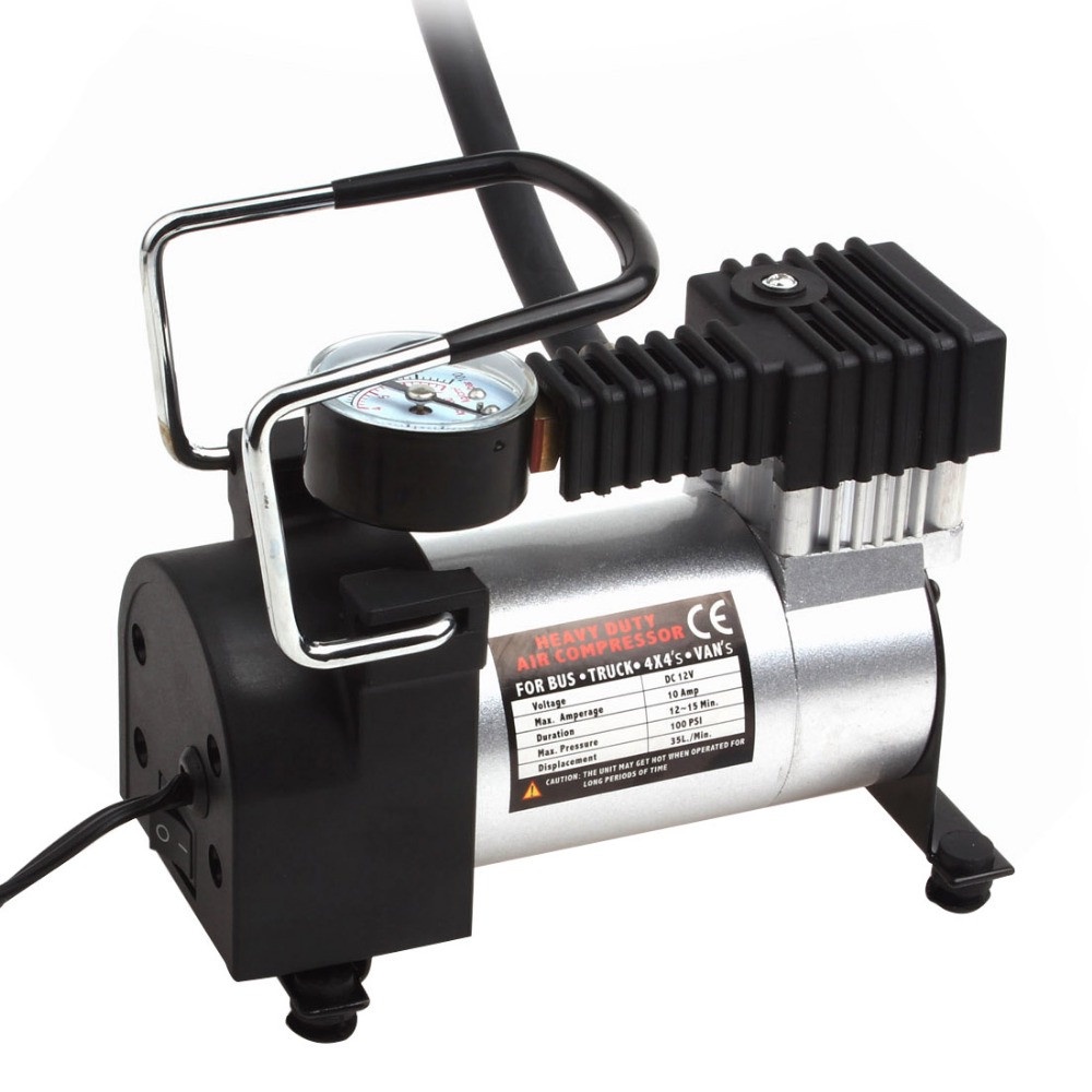 Mini Compressor Ar Automotivo Turbo 12V Portátil Profissional 100psi 3  Bicos Carro Air Tech One 1685 - Mini Compressor de Ar - Magazine Luiza