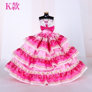 Saia Roupas Barbie Doll, Grade Rosa, Vestido, Chapéu, Pulseira, Sapatos,  Colar, 30cm, 1/6, Xinyi, FR, ST