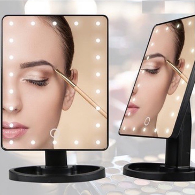 Espelho de Maquilhagem com Iluminação 22 LEDs
