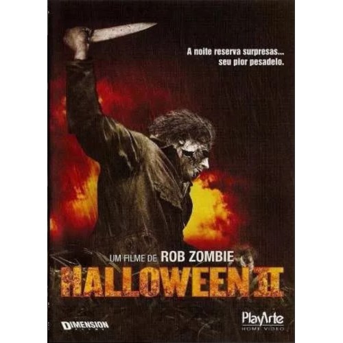 Dvd Original : Halloween 2 - Rob Zombie - Playarte - Lacrado | Shopee ...