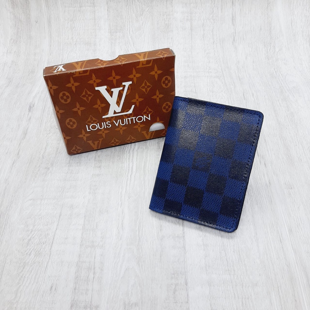 Louis Vuitton Monogram Canvas Street Style Leather Folding Wallet Logo  (M82547) in 2023