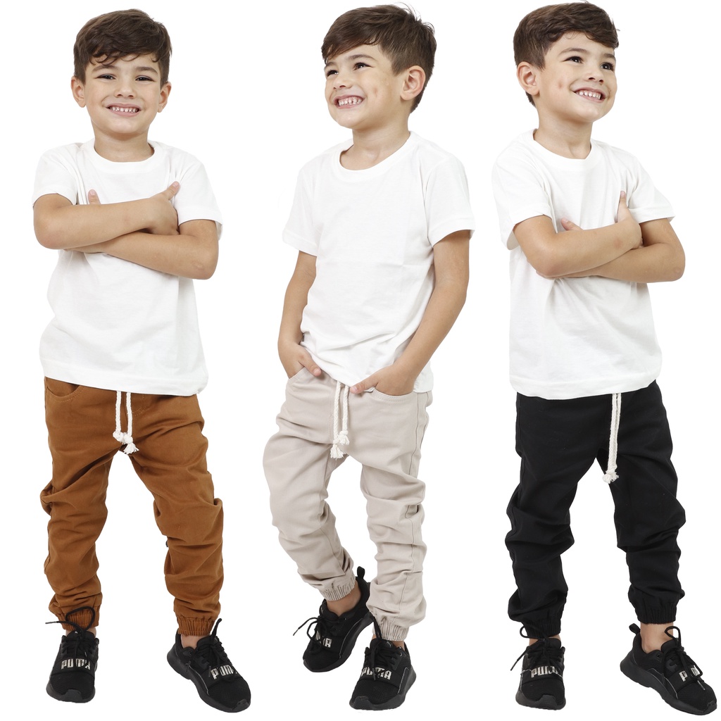 Calça infantil hot sale menino