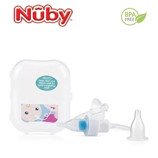 Aspirador Nasal Para Bebê Infantil Com Estojo e 4 Filtros Original da Nuby