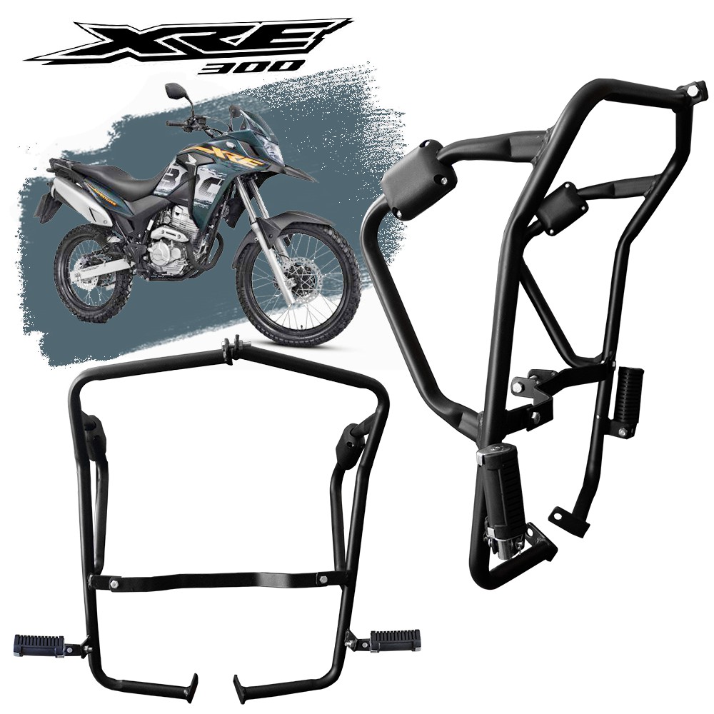 Protetor Carenagem E Motor Xre 300 Todos Os Anos BLACK FRIDAY
