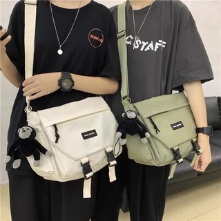 Bolsa de Ombro de Lona Grande para Lazer Mochila Bolsas Feminina Masculino em Oferta na Shopee