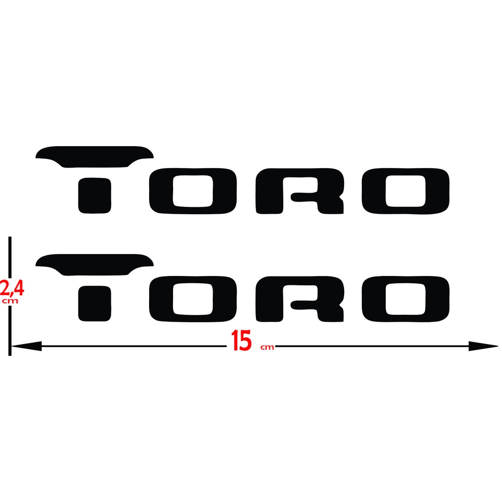 Adesivo Lateral Opening Edition Toro 2017 Emblema Da Porta | Adesivos - Foto 4