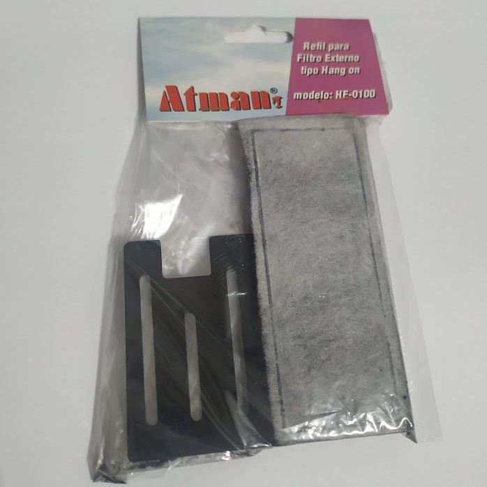 Kit 2 unid Refil para Filtro Atman HF-0100 HF0100 | Shopee Brasil