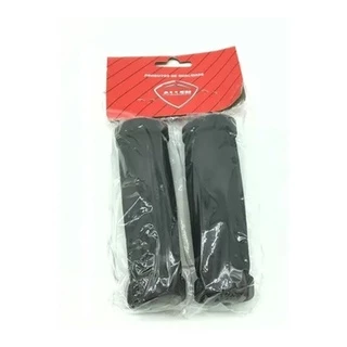 Par Manopla Punho Espuma Mtb Super Confortável Preto Bike