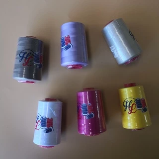 Linha De Costura （cada 5000 metros HL - várias cores- （Linha para costura reta 120）100 % Poliéster 2 em Oferta na Shopee