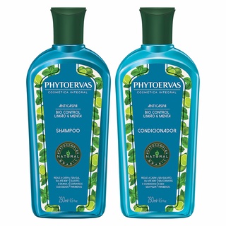 Kit Phytoervas Dia A Dia Shampoo 250 + Condicionador 250 Verbena E  Capim-Limão