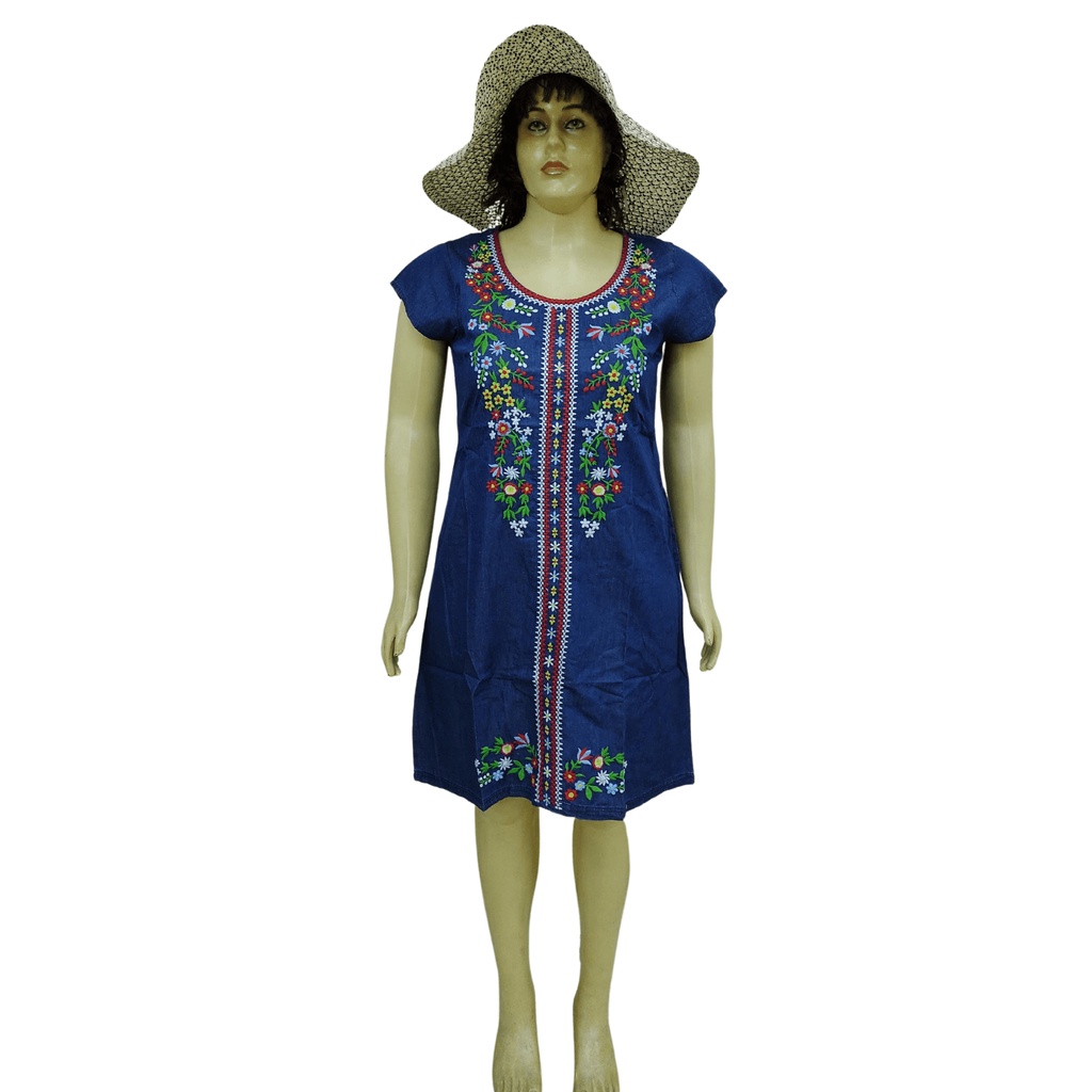 Vestido 2024 jeans indiano