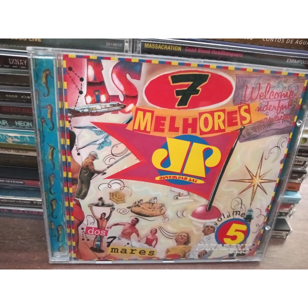 CD As Sete Melhores Da Jovem Pan - Volume 5 | Shopee Brasil