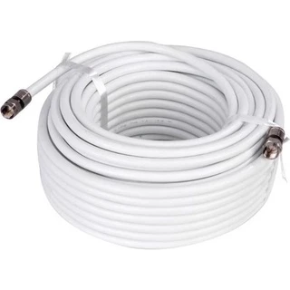 Cabo Coaxial RG6 95% Para Antena de TV a Cabo Montado e PRONTO P/ USO Anatel VHF UHF. Tvx