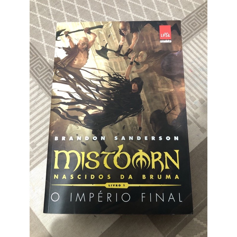 Mistborn nascidos da bruma livro 1 - O império final | Shopee Brasil