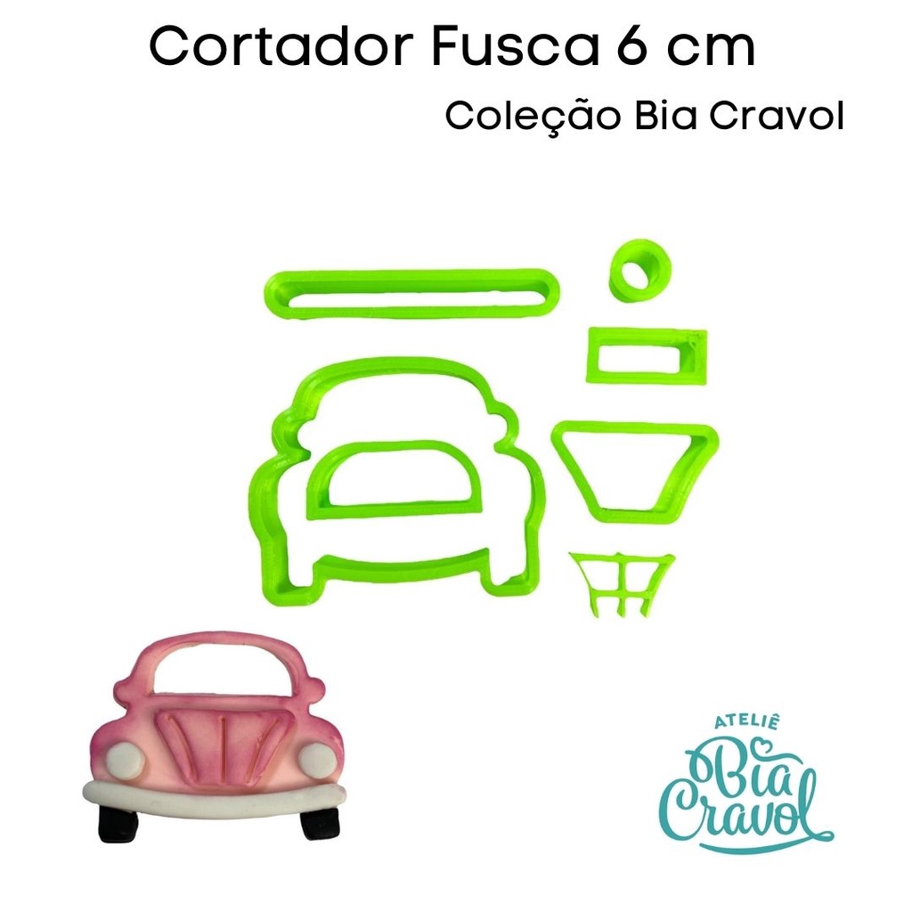 Kit Fusca 6cm - Coleção Bia Cravol | Shopee Brasil