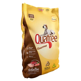 Ração Quatree Gourmet Sem Corantes Cães Adultos Raças Médias e Grandes - 10,1kg