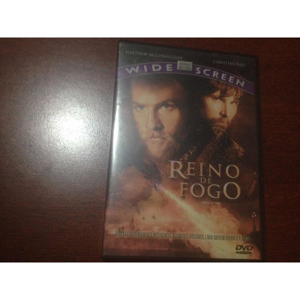 Dvd Reino De Fogo Christian Bale